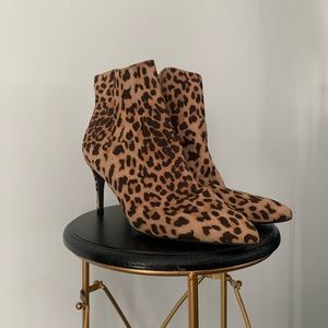 Leopard Print Booties Express